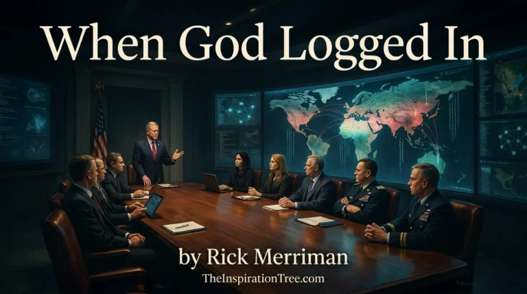 The U.S. President in conference with the military about the AI God Eil