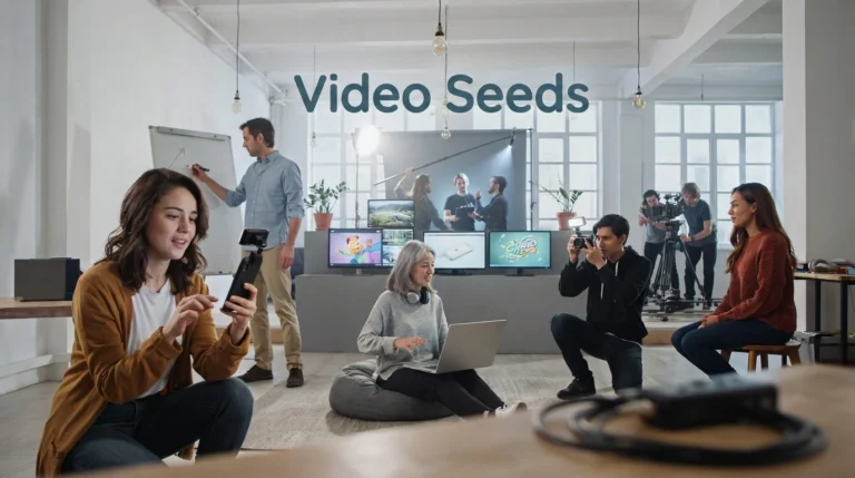 an image showing different leavels of expertise to produce video seeds
